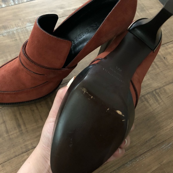 BURBERRY English Heritage Ryfold Platform Pump - Picture 8 of 8